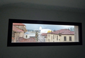 Vistas del Centro Niemeyer desde la planta tercera