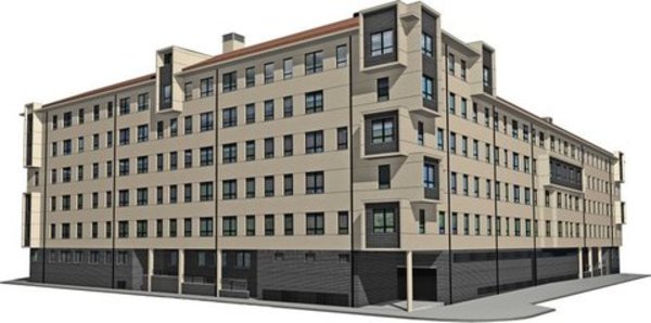 EDIFICIO PARA 39 V.P.C Y 45 V.P.A., TRASTEROS Y GARAJE EN VILLAVICIOSA